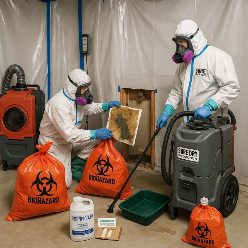 Contaminated Water Handling Protocols process in Galax, VA